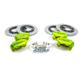 Agency Power Big Brake Kit Front and Rear Monster Green Can-Am Maverick X3 Turbo