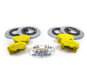 Agency Power Big Brake Kit Front and Rear Yellow Can-Am Maverick X3 Turbo