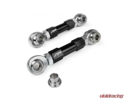 Agency Power Rear Adjustable Sway Bar Links Black Can-Am Maverick X3 RS DS RC Turbo - AP-BRP-X3-210-BLK