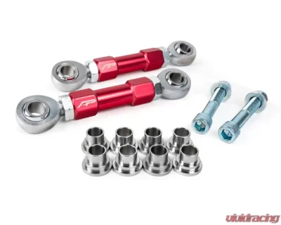 Agency Power Rear Adjustable Sway Bar Links Red Can-Am Maverick X3 RS DS RC Turbo - AP-BRP-X3-210-RD