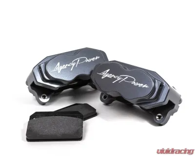 Agency Power Big Brake Kit Front and Rear Graphite Gray Can-Am Maverick X3 Turbo - AP-BRP-X3-460-GRY