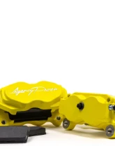 Agency Power Big Brake Kit Front and Rear Yellow Can-Am Maverick X3 Turbo                                     - AP-BRP-X3-460-YLW - Image 4
