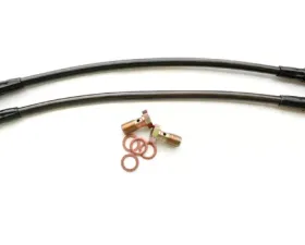 Agency Power Rear Steel Braided Brake Lines Mitsubishi EVO VIII 03-05