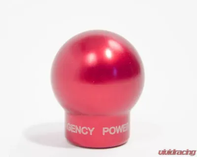 Agency Power 6speed Aluminum Shift Knob Red Subaru STI 04-07 CLEARANCE - AP-GDBC-305-RD