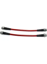 Agency Power Rear Steel Braided Brake Lines Volkswagen Golf GTI 09-12                                     - AP-GTI-410 - Image 2