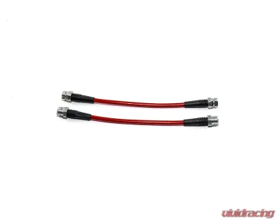 Agency Power Rear Steel Braided Brake Lines Volkswagen Golf GTI 09-12 - AP-GTI-410