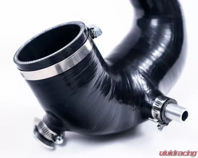 Agency Power Black Silicone Intake J-Tube Polaris RZR XP Turbo - AP-RZRXPT-110BK