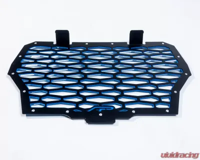 Agency Power Premium Grill Blue Polaris RZR XP Turbo 2017-2018 - AP-RZR-640-BLU