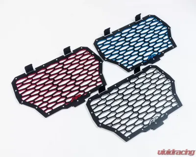 Agency Power Premium Grill Red Polaris RZR XP Turbo 2017-2018 - AP-RZR-640-RD