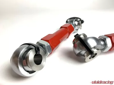Agency Power Rear Adjustable Sway Bar Links Red Can-Am Maverick X3 2017+ CLEARANCE - AP-BRP-X3-210-RD