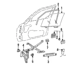 Mercedes Benz Window Motor CLEARANCE