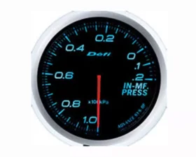 Defi Advance BF 60 Manifold Pressure Gauge Blue