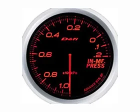 Defi Advance BF 60 Manifold Pressure Gauge Red