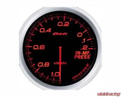 Defi Advance BF 60 Manifold Pressure Gauge Red - DF10102