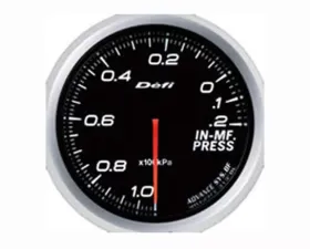 Defi Advance BF 60 Manifold Pressure Gauge White