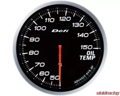 Defi Advance BF 60 Oil Temperature Gauge White - DF10401