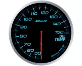 Defi Advance BF 60 Oil Temperature Gauge Blue