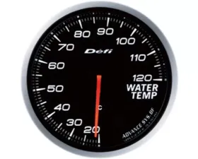 Defi Advance BF 60 Water Temperature Gauge White