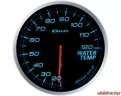 Defi Advance BF 60 Water Temperature Gauge Blue - DF10503