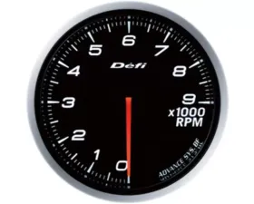 Defi Advance BF 60 Tacho 9000RPM White