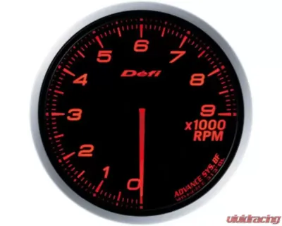 Defi Advance BF 60 Tacho 9000RPM Red - DF10705