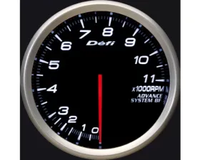 Defi Advance BF 80 Tacho 11000RPM White