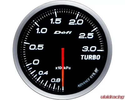 Defi Advance BF 60 Turbo Gauge Set 200KPA White - DF11404