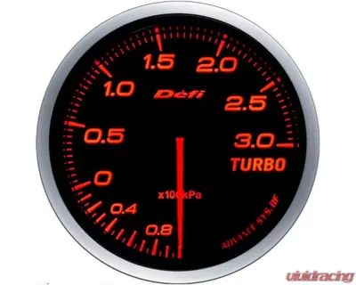 Defi Advance BF 60 Turbo Gauge Set 200KPA Red - DF11405