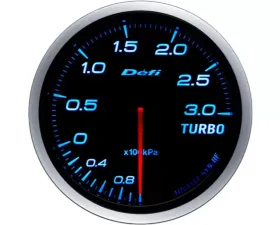 Defi Advance BF 60 Turbo Gauge Set 200KPA Blue