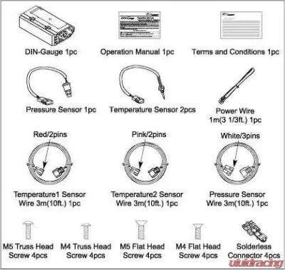Defi Power Source Wire - PDF01302H