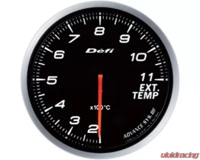 Defi Advance BF 60 Exhaust Temperature Gauge Blue - DF10603