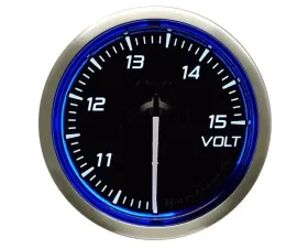 Defi Racer Gauge N2 52 Volt Blue