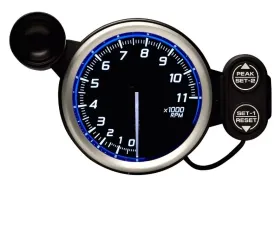 Defi Racer Gauge N2 80 Tacho 11000RPM Blue