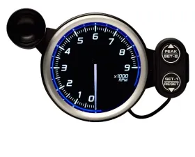 Defi Racer Gauge N2 80 Tacho 9000RPM Blue