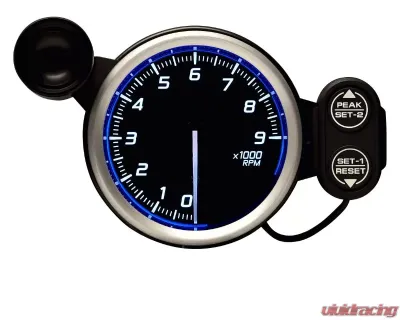 Defi Racer Gauge N2 80 Tacho 9000RPM Red - DF17202