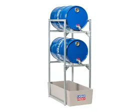 Liqui Moly Drum Rack For 2 x 60L Drums w/ Oil Drip Pan