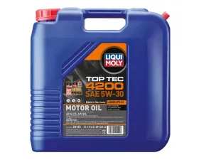 Liqui Moly 20L Top Tec 4200 Motor Oil 5W-30