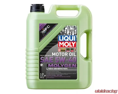 Liqui Moly 5L Molygen New Generation SAE Motor Oil 5W-40 - 20232
