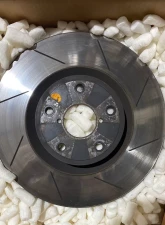 Rotora Front Left ONLY Drilled & Slotted Rotors Subaru STI 03-04 CLEARANCE                                     - R.47019.1C - Image 2