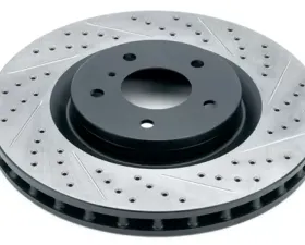 Rotora Front Right Drilled & Slotted Rotor Subaru Legacy GT 05-06 CLEARANCE