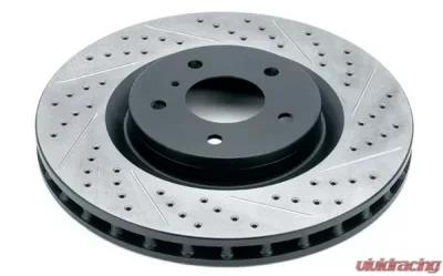 Rotora Front Right Drilled & Slotted Rotor Subaru Legacy GT 05-06 CLEARANCE - R.47024.2C