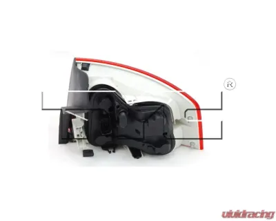 TYC Tail Light Left Outer Audi A4 | A4 Quattro 2005-2008 - 11-11186-90