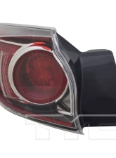 TYC Tail Light CAPA Certified Left Mazda 3 2010-2013                                     - 11-11970-00-9 - Image 3