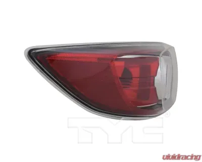 TYC Tail Light CAPA Certified Left Mazda 3 2010-2013 - 11-11970-00-9