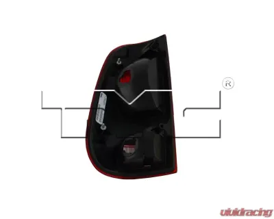 TYC Regular Tail Light Right Ford F-150 | F-250 | F-350 1997-2007 - 11-3189-01