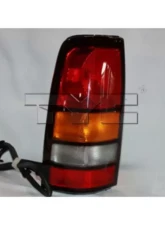 TYC Regular Tail Light Left GMC Sierra 1500 | 2500 | 3500 2004-2007                                     - 11-5186-90 - Image 2