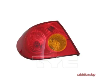 TYC Regular Tail Light Left Outer Toyota Corolla 2003-2004 - 11-5704-00