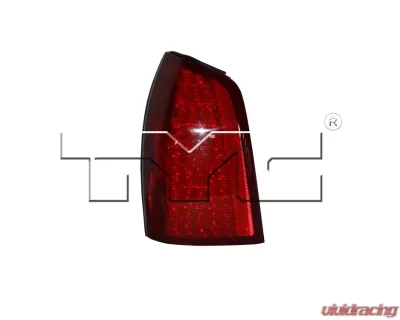TYC Regular Tail Light Left Cadillac DeVille 2000-2005 - 11-5940-00