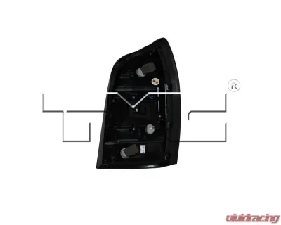 TYC Regular Tail Light Left Cadillac DeVille 2000-2005 - 11-5940-00