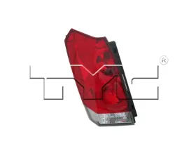 TYC Tail Light CAPA Certified Left Nissan Quest 2004-2009
